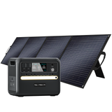 400w Foldable Solar Panel Portable Power Station Solar Panels Solar Black For Camping Electricity